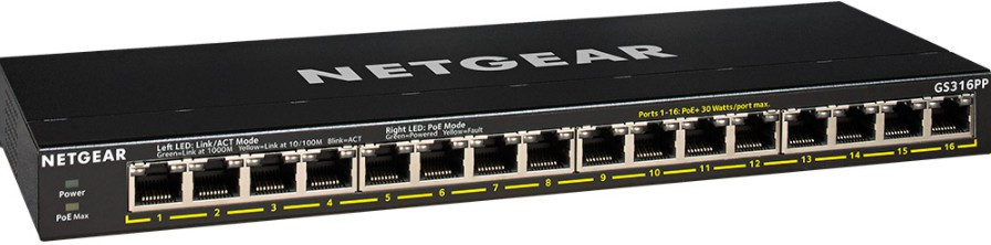 Коммутатор NETGEAR GS316PP (GS316PP-100PES)