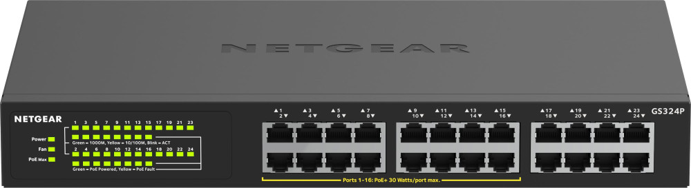 Коммутатор NETGEAR GS324P (GS324P-100EUS)