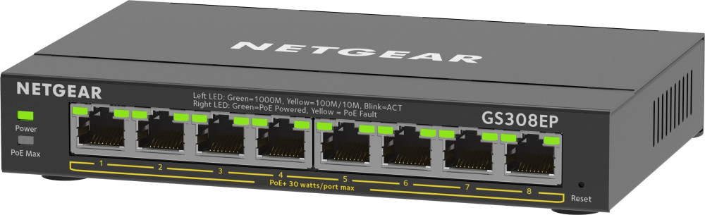 Коммутатор NETGEAR GS308EP