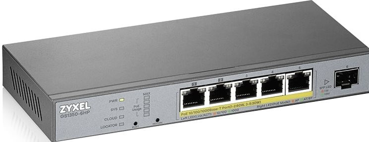 Коммутатор Zyxel GS1350-6HP