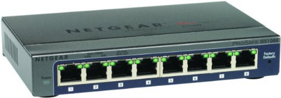 Коммутатор NETGEAR GS108E