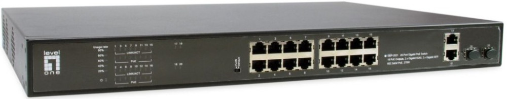 Комутатор LevelOne GEP-2021 (52090203)