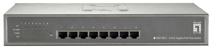Комутатор LevelOne GEP-0821