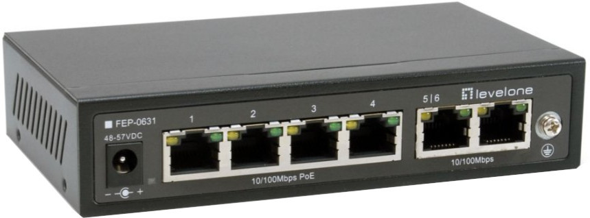 Комутатор LevelOne FEP-0631 (52093303101)