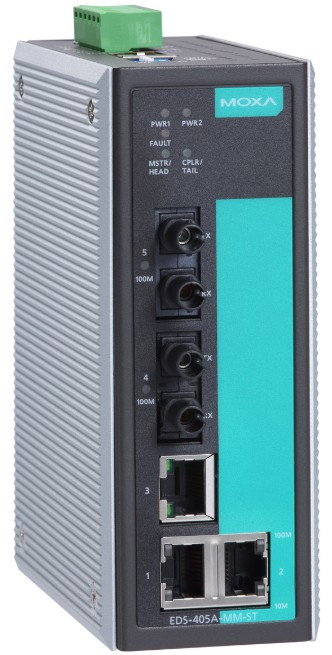 Коммутатор MOXA EDS-405A-MM-ST