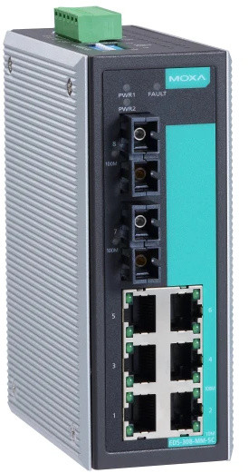 Коммутатор MOXA EDS-308-SS-SC-T