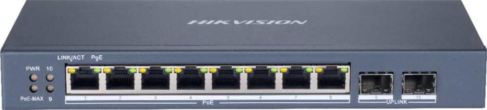 Комутатор Hikvision DS-3E1510P-SI