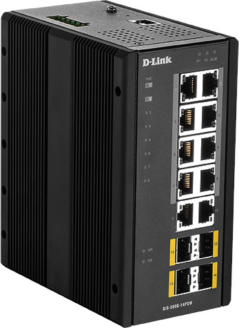 Комутатор D-Link DIS-300G-14PSW
