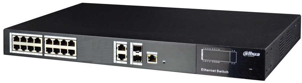 Комутатор Dahua DH-PFS4220-16P-250