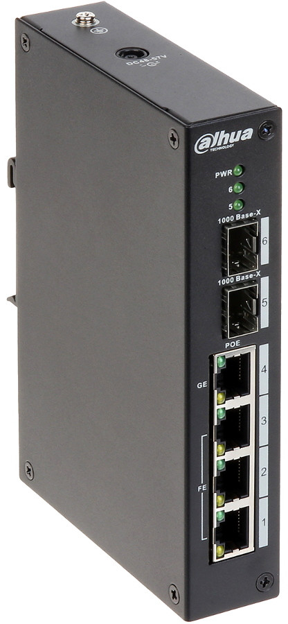 Коммутатор Dahua DH-PFS4206-4P-96