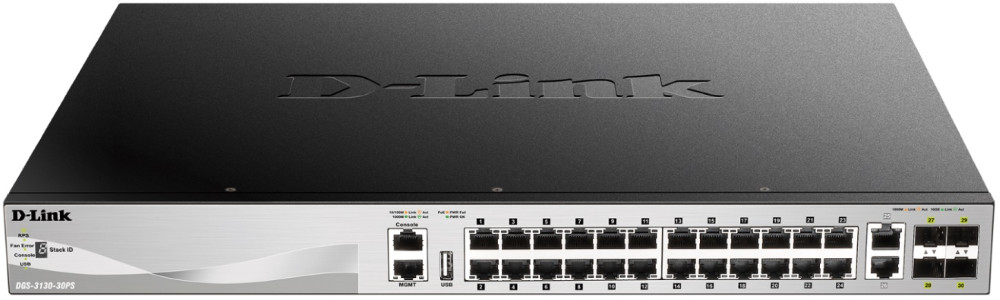 Комутатор D-Link DGS-3130-30PS