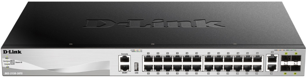 Комутатор D-Link DGS-3130-30TS