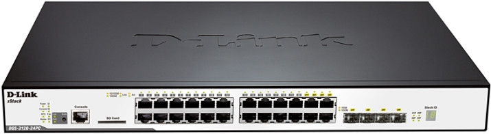 Комутатор D-Link DGS-3120-24PC