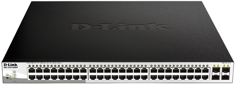 Комутатор D-Link DGS-1210-52MPP