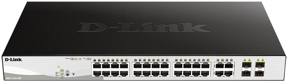 Комутатор D-Link DGS-1210-28P