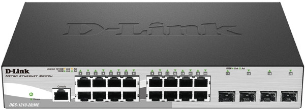 Комутатор D-Link DGS-1210-20/ME/A