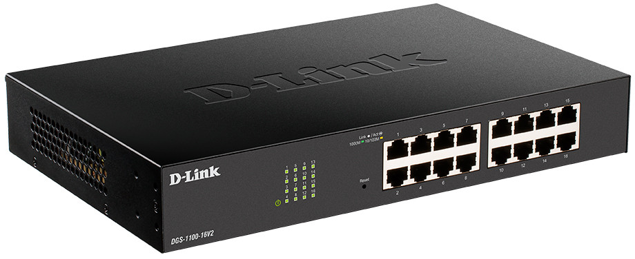 Комутатор D-Link DGS-1100-16v2