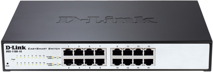 Комутатор D-Link DGS-1100-16