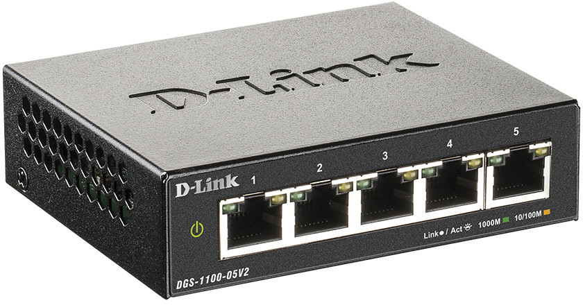 Комутатор D-Link DGS-1100-05v2