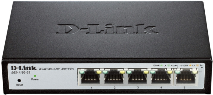 Комутатор D-Link DGS-1100-05