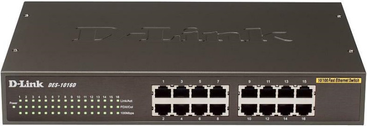 Комутатор D-Link DES-1016D