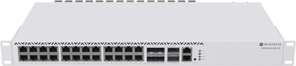 Коммутатор MikroTik CRS326-4C20G2QRM