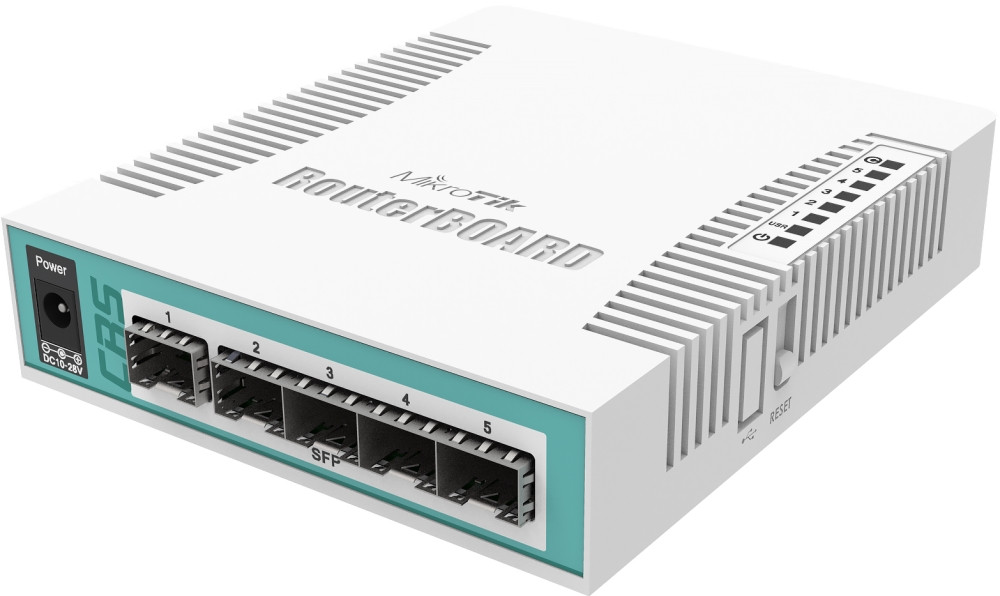 Комутатор MikroTik CRS106-1C-5S