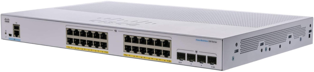 Коммутатор Cisco CBS250-24P-4G