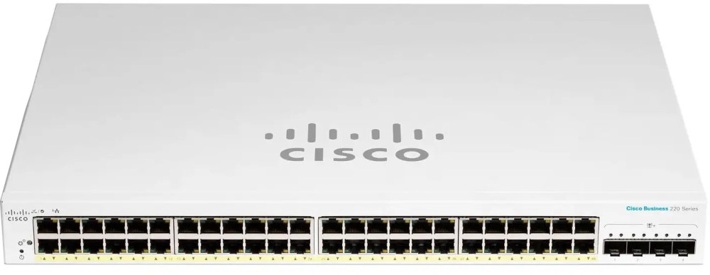 Коммутатор Cisco CBS220-48FP-4X