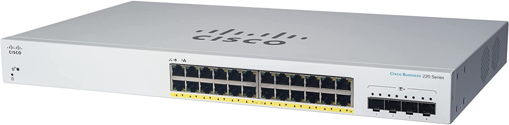 Коммутатор Cisco CBS220-24FP-4G