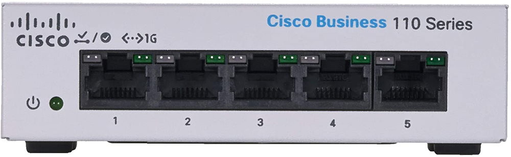 Коммутатор Cisco CBS110-5T-D