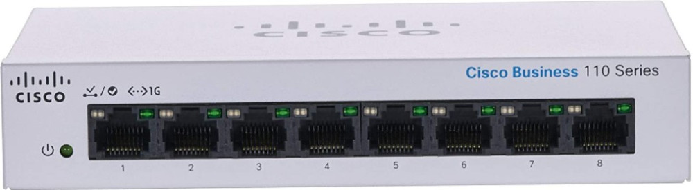 Коммутатор Cisco CBS110-8T-D