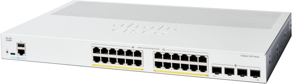 Комутатор Cisco C1200-24FP-4G