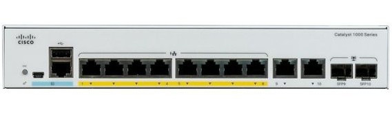 Комутатор Cisco C1000-8T-2G-L