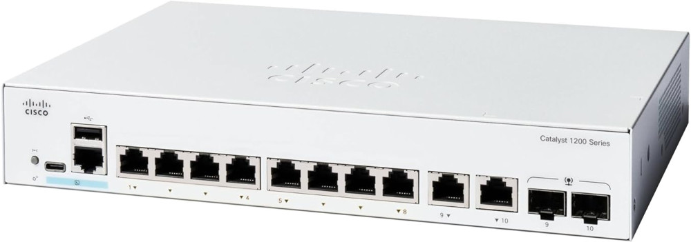 Коммутатор Cisco C1200-8T-E-2G