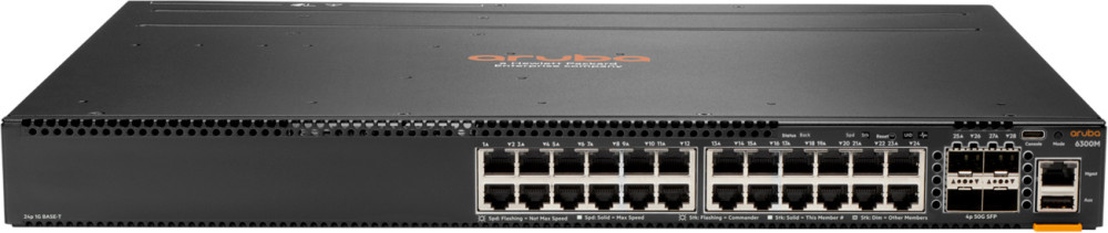 Коммутатор Aruba 6300M 24x1GbE & 4xSFP56 (JL664A)