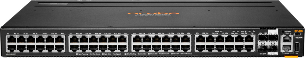 Коммутатор Aruba 6200M 48G 4SFP (R8Q69A)
