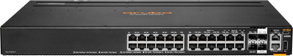 Коммутатор Aruba 6200M 24G 4SFP (R8Q67A)