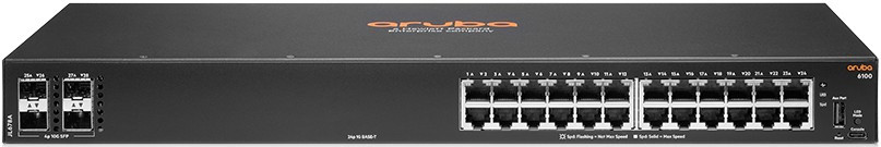 Коммутатор Aruba 6100-24G-4SFP (JL678A)