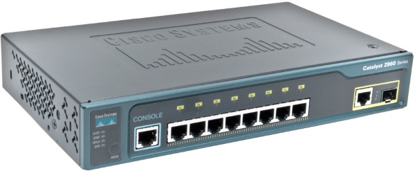 Коммутатор Cisco 2960G-8TC-L