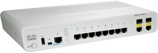 Коммутатор Cisco 2960C-8TC-L
