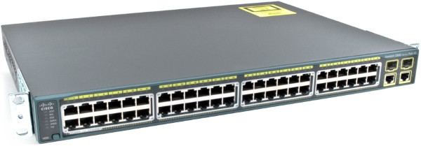 Коммутатор Cisco 2960-48PST-L