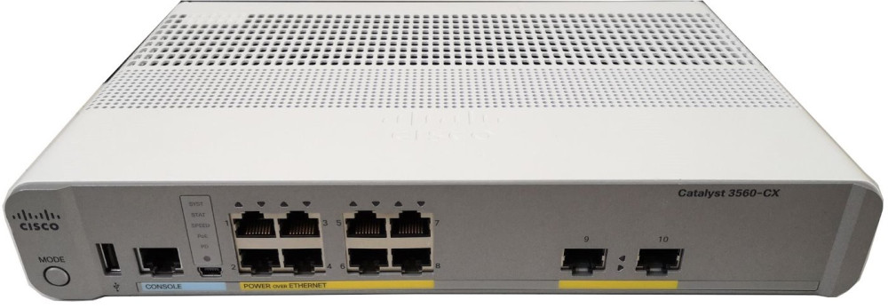 Коммутатор Cisco WS-C3560CX-8PT-S
