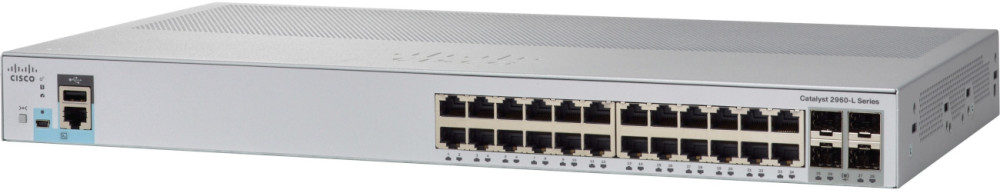 Коммутатор Cisco WS-C2960L-24TQ-LL