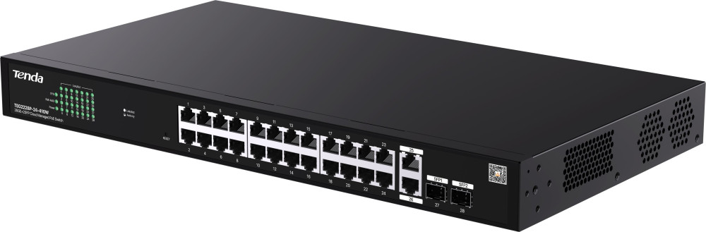 Комутатор Tenda TEG2228P-24-410W