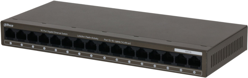 Комутатор Dahua PFS3016-16GT-M