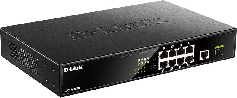 Комутатор D-Link DGS-1010MP