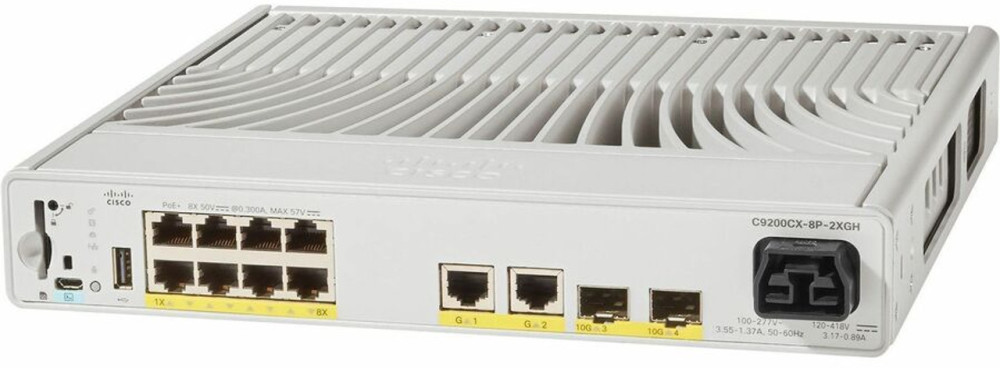 Комутатор Cisco C9200CX-8P-2XGH-E
