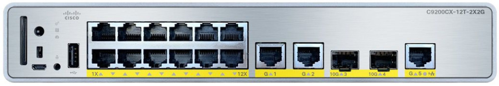 Комутатор Cisco C9200CX-12T-2X2G-E