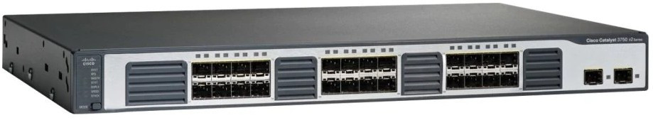 Комутатор Cisco WS-C3750V2-24FS-S